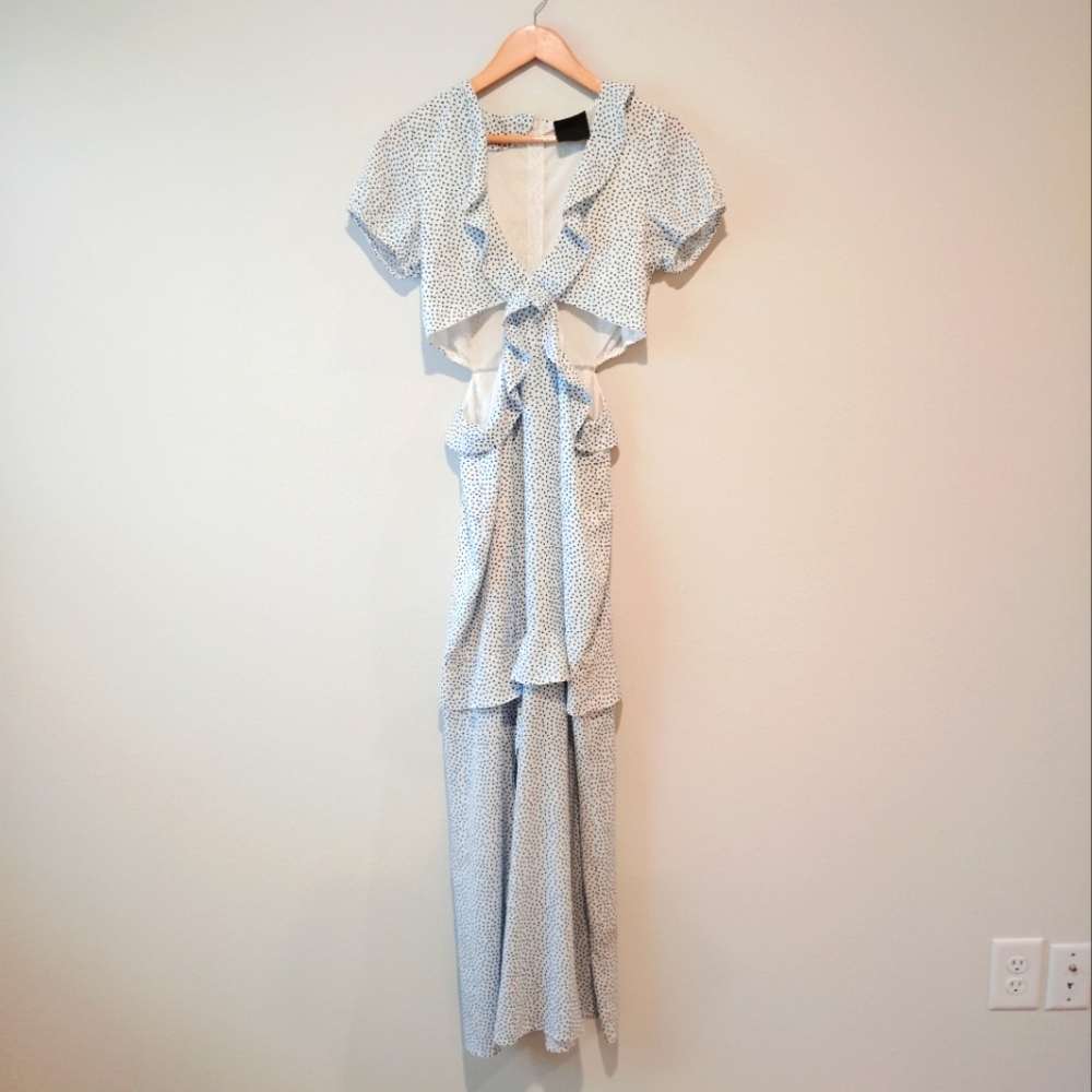 Night Walker Cut Out Maxi Dress - Picture 2 of 9